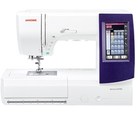Janome Memory Craft 9850 Sewing Machine